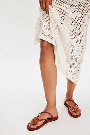Stone Strappy Sandals