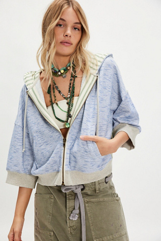 Sweat-shirt Playa par Free People en Combo Ivoire, pour femme
