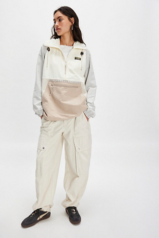L.L.Bean Mountain Classic Anorak Jacket at Free People in Paperwhite/Putty, Size: XS