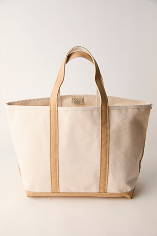 Женская сумка L.L.Bean Boat and Tote®, Open-Top, Large, цвет: Хаки — фото 3