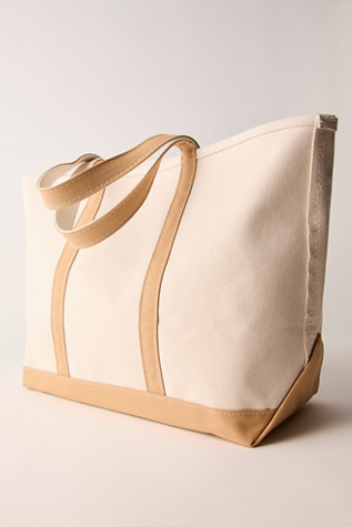 Женская сумка L.L.Bean Boat and Tote®, Open-Top, Large, цвет: Хаки — фото 4
