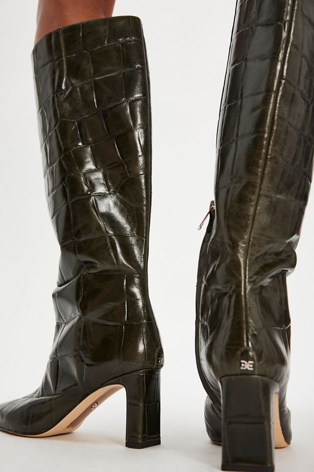 Bottes Hautes Sylvia Croco #2