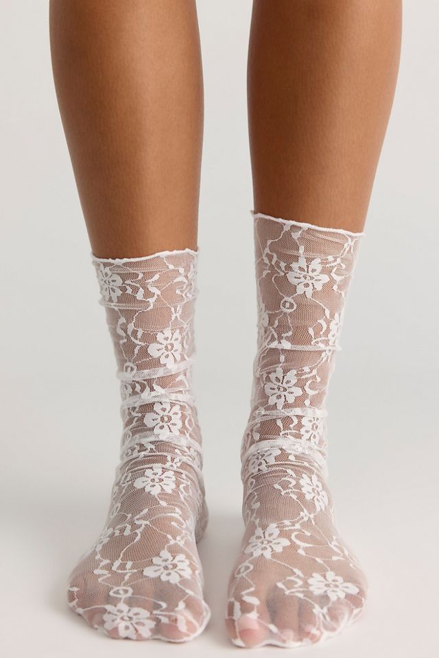 Ava Lace Socks #2