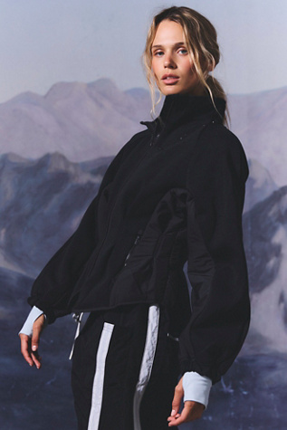 Женская куртка FP Movement Gia Fleece, цвет: Чёрный — фото 2