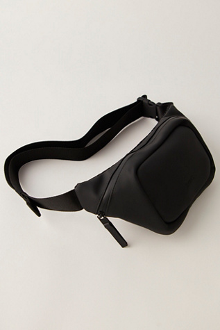 Rains Bum Bag, Mini W3 at Free People in Black