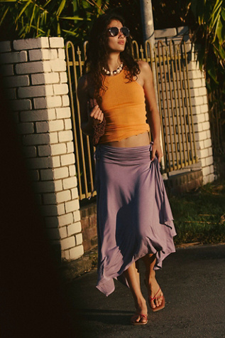Rough Riding Maxi Skirt