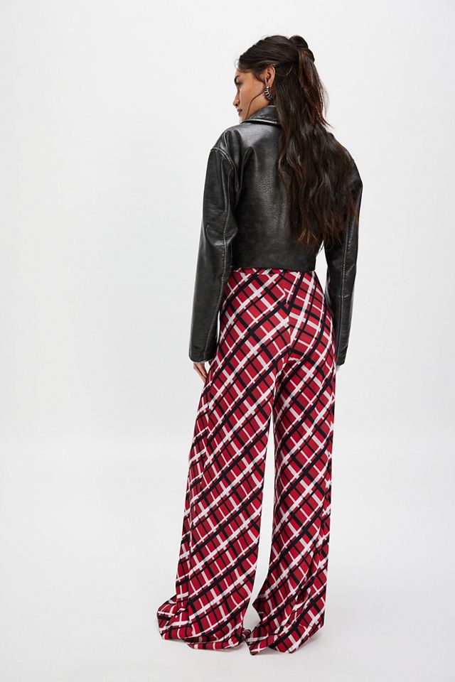 Pantalon imprimé éléphant Norma Kamali #1