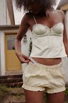 For Love & Lemons x FP Puckered Gingham Bloomers