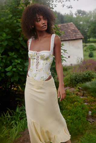 For Love & Lemons x FP Cassandra Bodysuit
