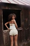 For Love & Lemons x FP Yellow Gingham Paloma Top