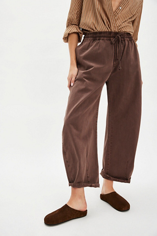 At The Door Mules by Jeffrey Campbell at Free People in Brown, Size: US 7.5