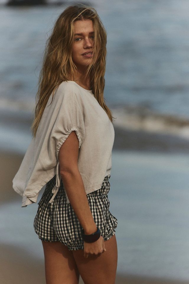 Luna Linen Top #1