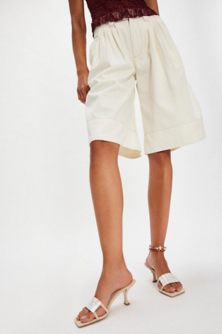 Shell Shocked Kitten Heels by Jeffrey Campbell at Free People in White, Size: US 9