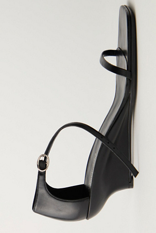 On The Low Mini Wedges by Jeffrey Campbell at Free People in Black, Size: US 8