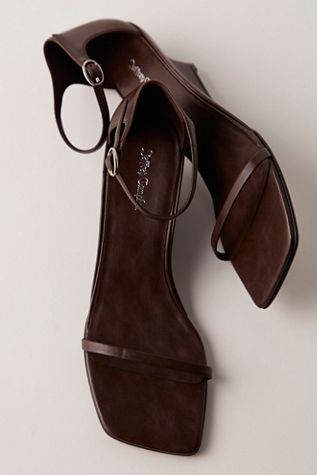 To The Sky Strappy Wedges