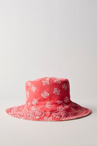 Kangol Paisley Casual Bucket Hat | Free People UK display picture 1
