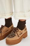 Timberland Stone Street Leopard Platform Boat Shoes