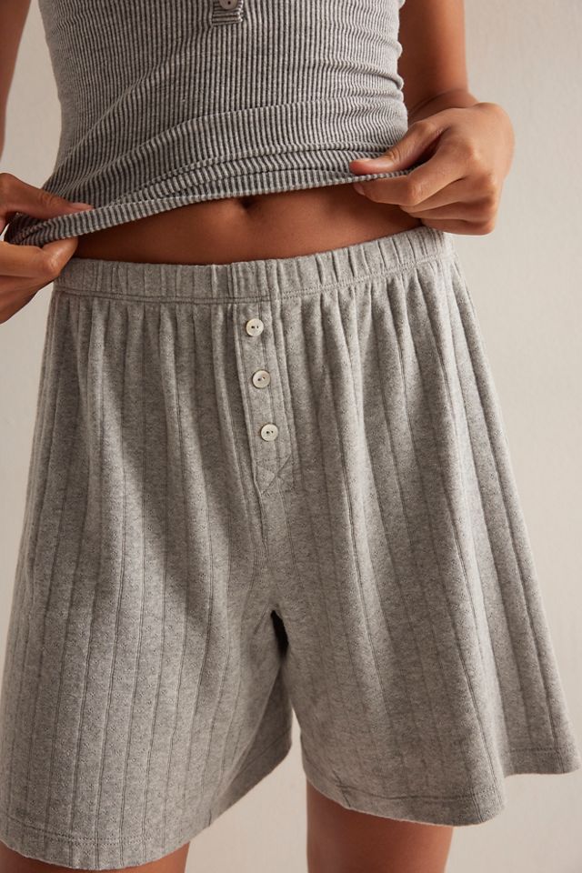 DONNI. Le short boxer Pointelle #3