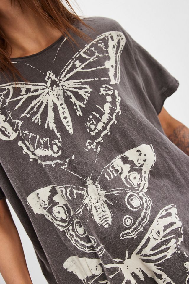 Magnolia Pearl Gives Me Butterflies Tee | Free People
