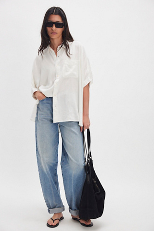 Denimist Boxy Cuffed Shirt