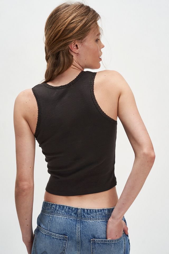 Fleetwood Mac Floral Lace Tank #1
