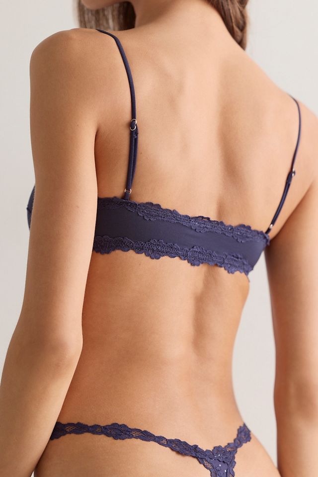 Charlie Lace Microfiber Thong #1