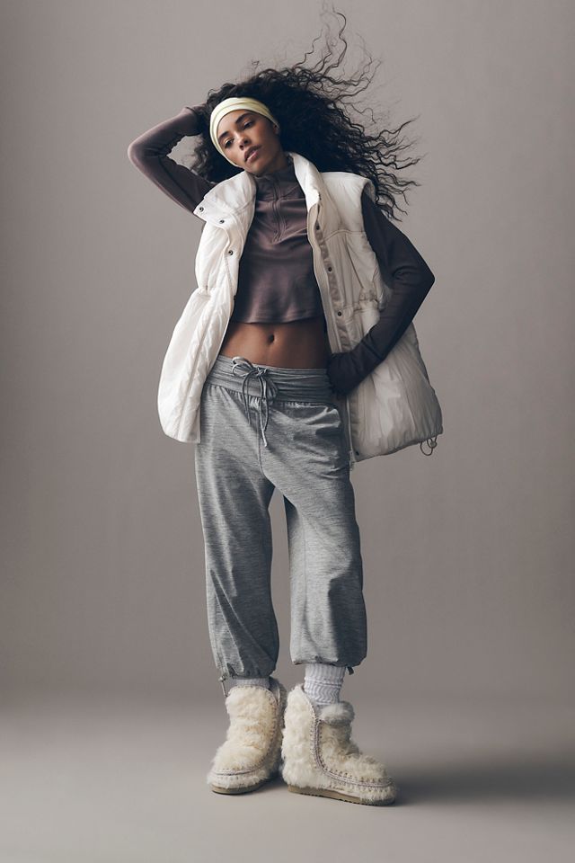 Take It Easy Heathered Pants #4