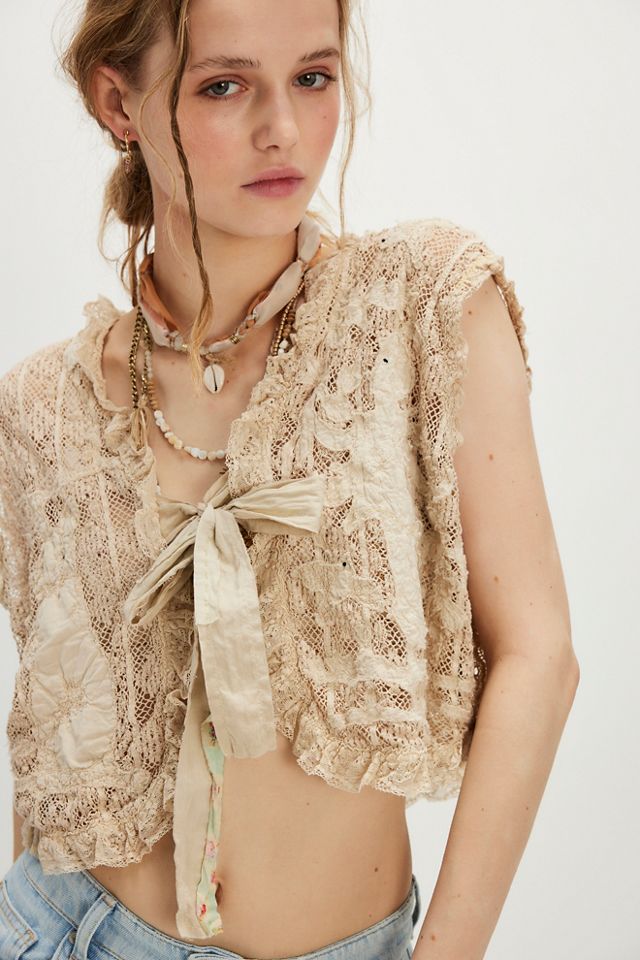 Magnolia Pearl Crochet Idahlia Vest #2