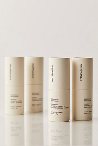 Coffret découverte de déodorants evolvetogether