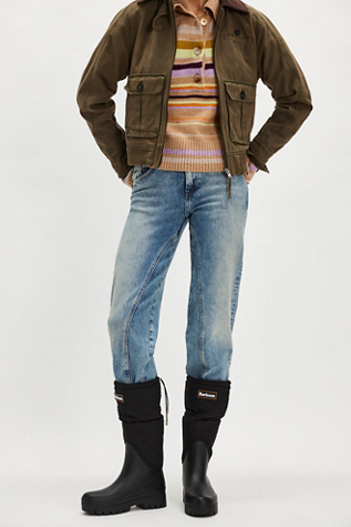 Barbour Marnie Quilted Tall Wellington Boots