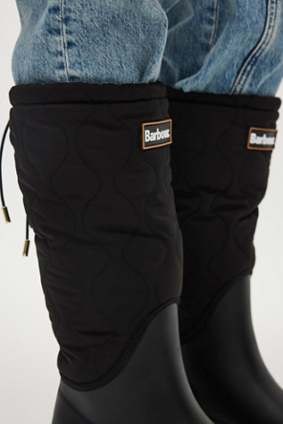 Barbour Marnie Quilted Tall Wellington Boots