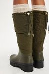 Barbour Marnie Quilted Tall Wellington Boots