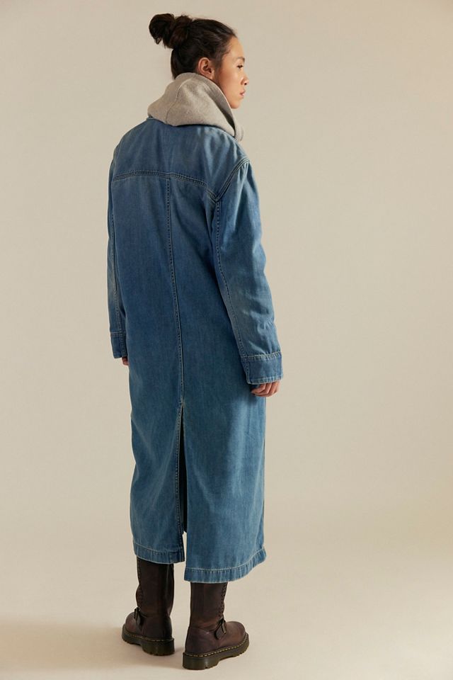 We The Free Manteau Long Indigo Monique #8