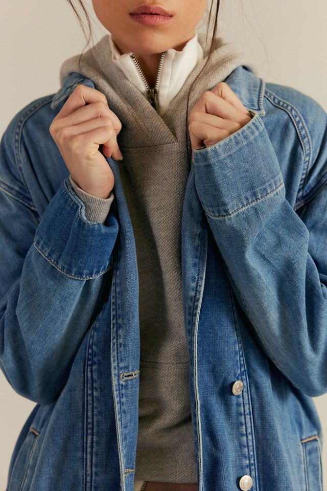 We The Free Manteau Long Indigo Monique #10