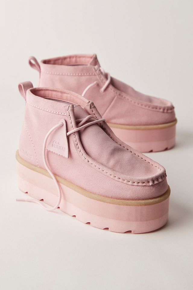 Clarks Meare Elevated Wallabee Boots #1