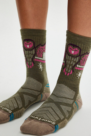 Smartwool Hoo Who Hike Crew Socks