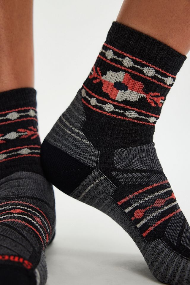 Chaussettes de randonnée à motif floral rétro Smartwool #1