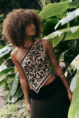 Bali Painterly Paisley Velvet Maxi Dress | Free People UK