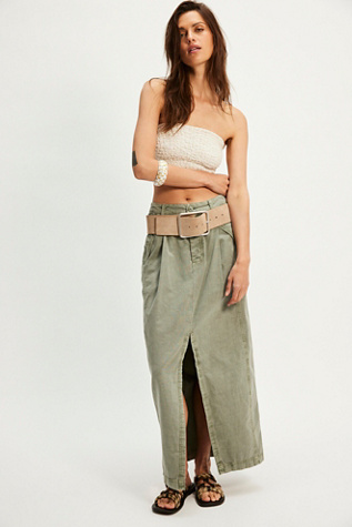 Tybee Skirt by FP One at Free People in Shadow, Size: US 6