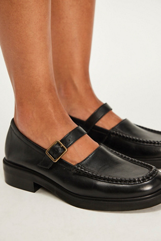 Second Street Mary Jane Loafers by Seychelles at Free People in Black, Size: US 8.5
