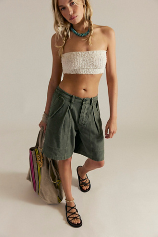 Tybee Pleat Chino Shorts