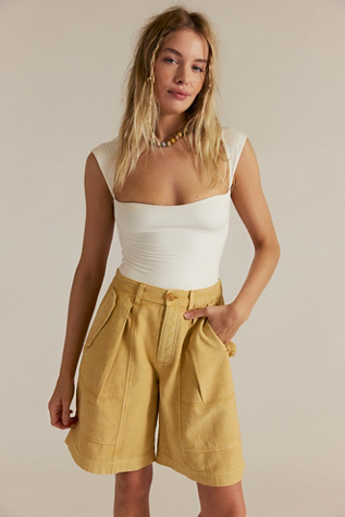 Tybee Pleat Chino Shorts