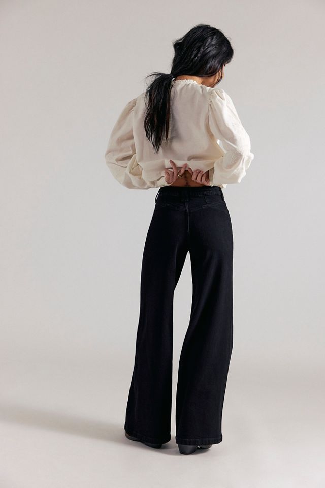We The Free Kellee High-Rise Palazzo Jeans #1