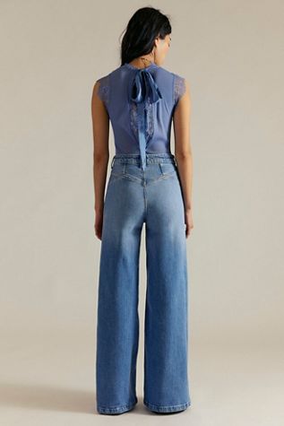 We The Free Kellee High-Rise Palazzo Jeans