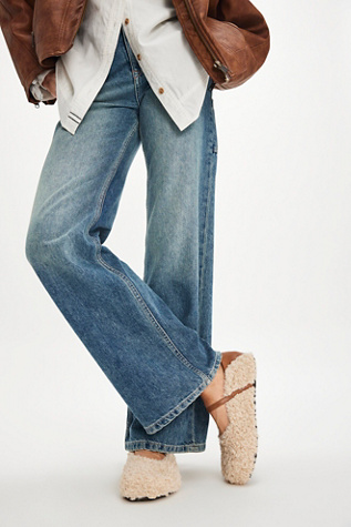 Metro Faux Fur Ballet Flats