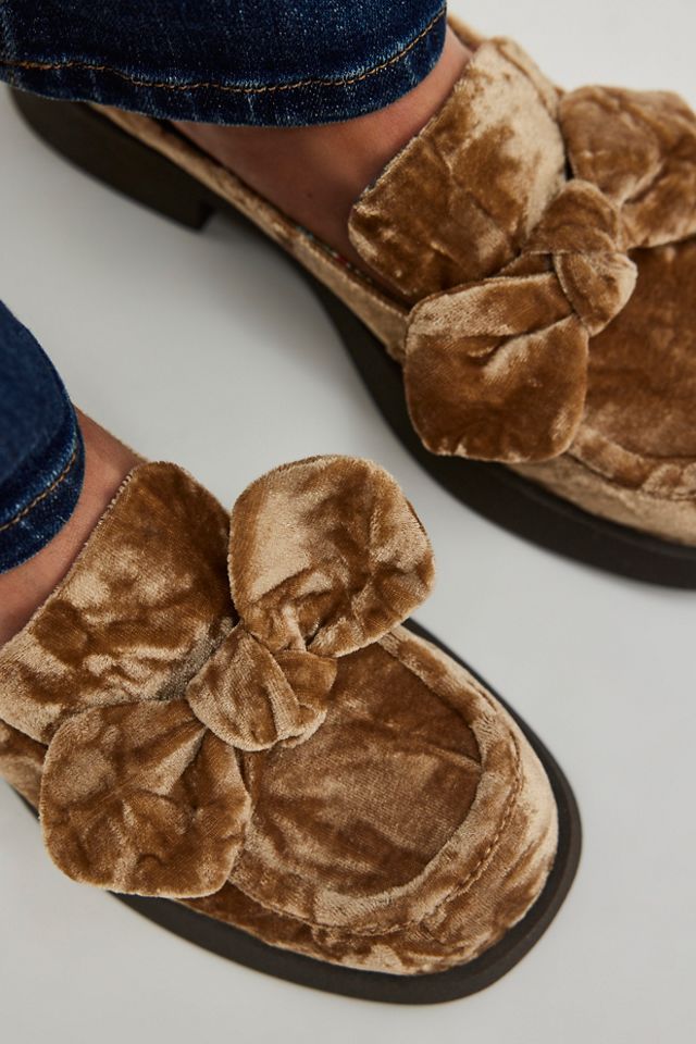 Bop Around Velvet Mules #1