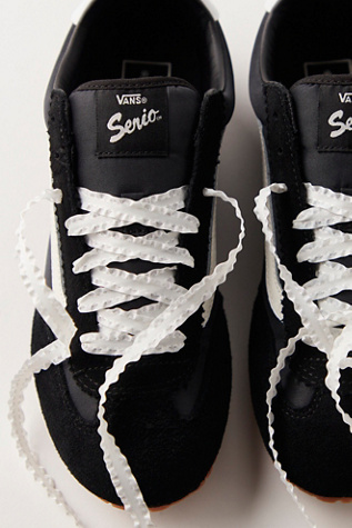 Vans Super Lowpro Lace Sneakers at Free People in Black, Size: US 7.5 M