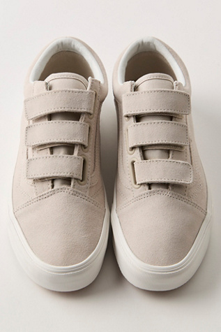 Vans Old Skool V Sneakers at Free People in White, Size: US 6.5 M