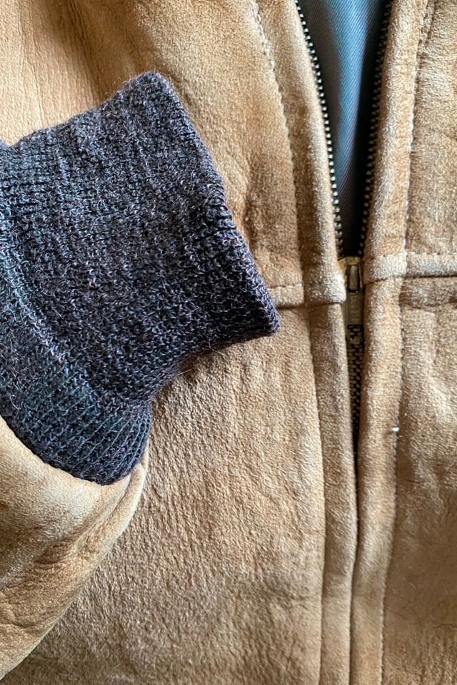 1950s Suede Bomber Jacket Selected By Ritual Vintage #3