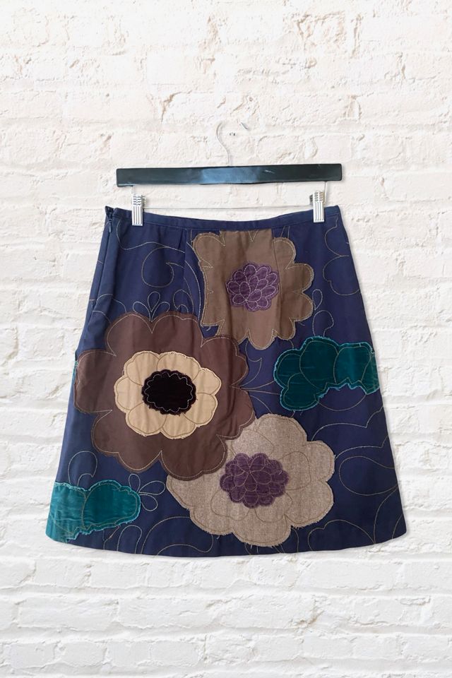 1990s Patchwork Floral Pastiche Skirt Selected By Ritual Vintage #2